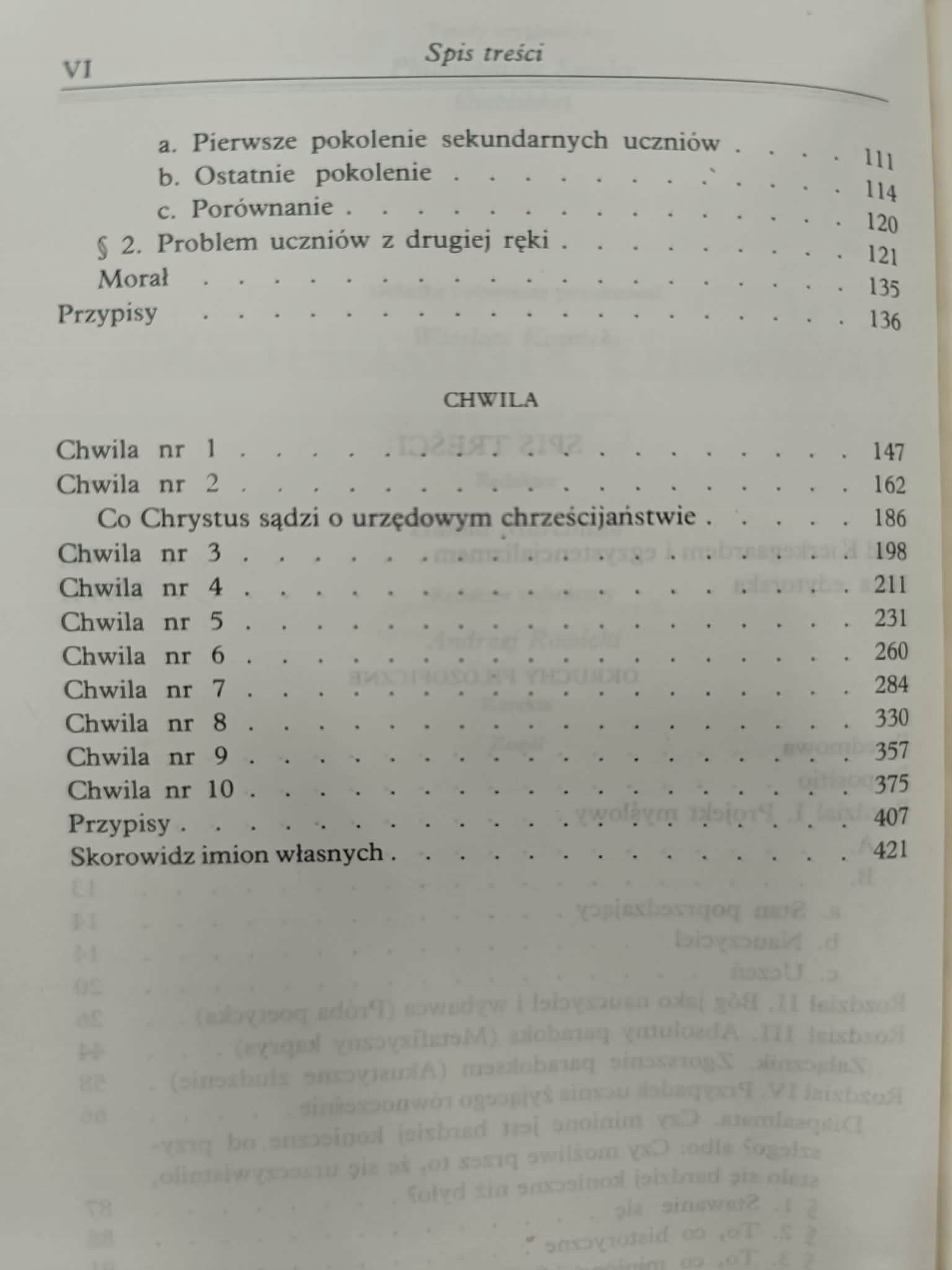 Kierkegaard, Okruchy filozoficzne, Chwila, PWN [oprawa wydawnicza]