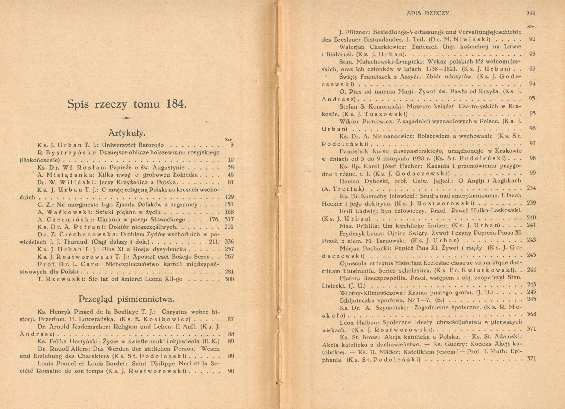 Przegląd Powszechny. Rok XLVI Tomy 181-184 w trzech woluminach [1929]