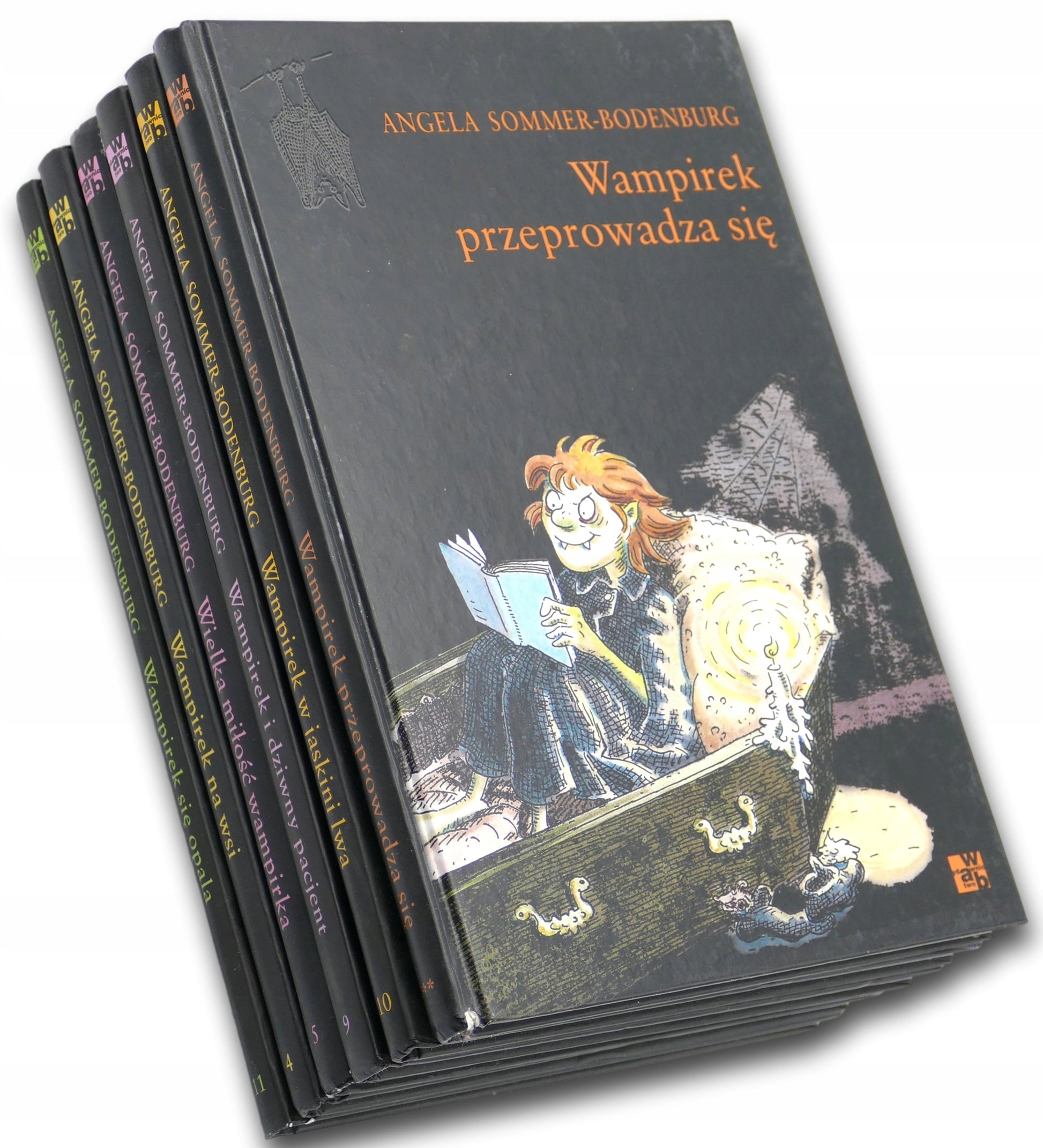 Zestaw 6 książek z serii o Wampirku, A. Sommer - Bodenburg