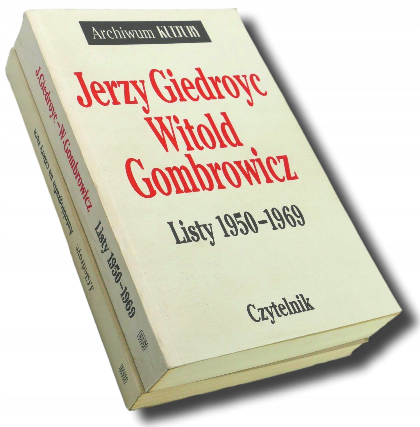 Jerzy Giedroyc Witold Gombrowicz Listy 1950-56 + Autobiografia na 4 ręce