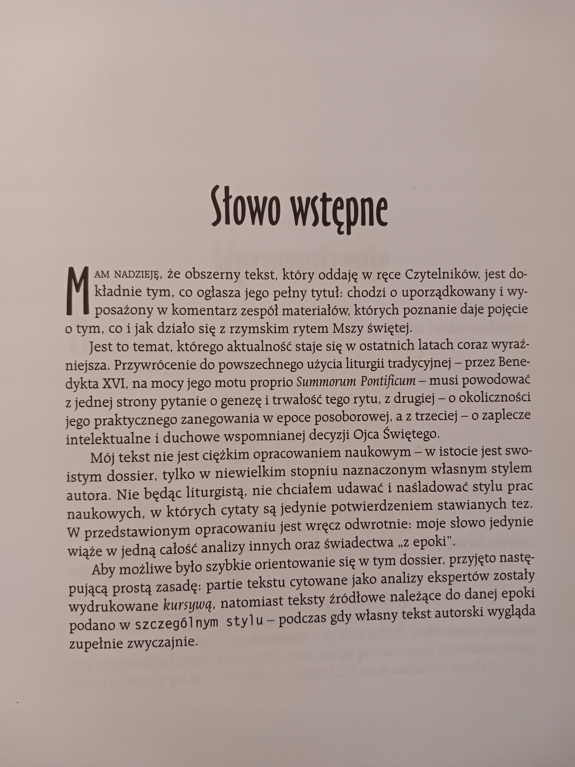 Historia Mszy Paweł Milcarek