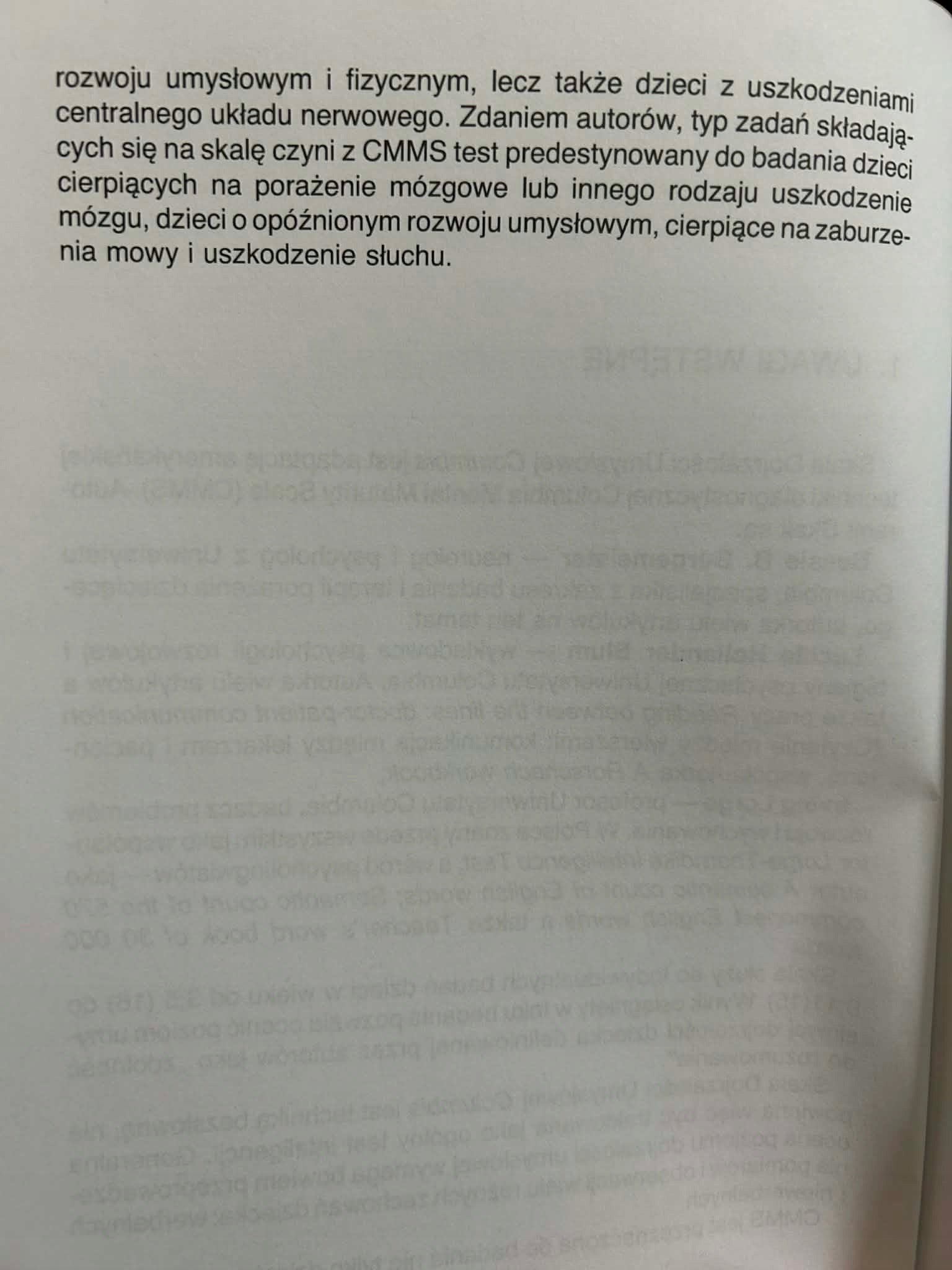 Skala dojrzałości umysłowej Columbia. Podręcznik - Anna Ciechanowicz