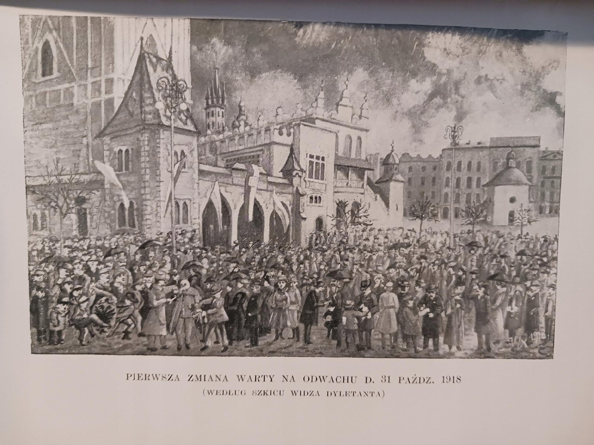 Kronika Krakowa z lat 1918-1923 Klemens Bąkowski [wydanie z roku 1925]