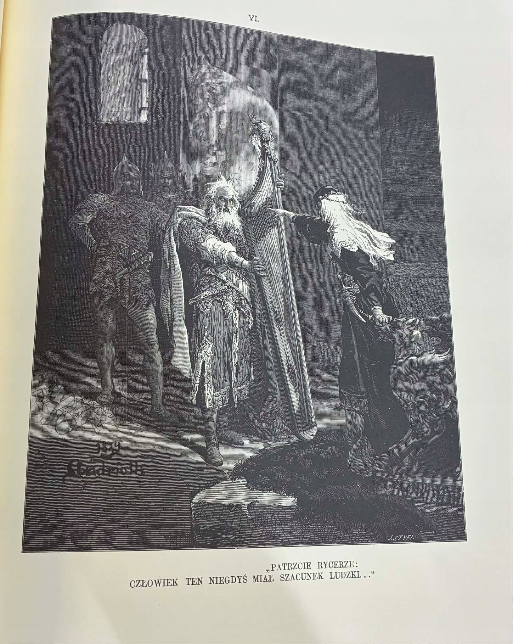 Lilla Weneda. Tragedya w pięciu.. Juliusza Słowackiego [Andriolli][Reprint]