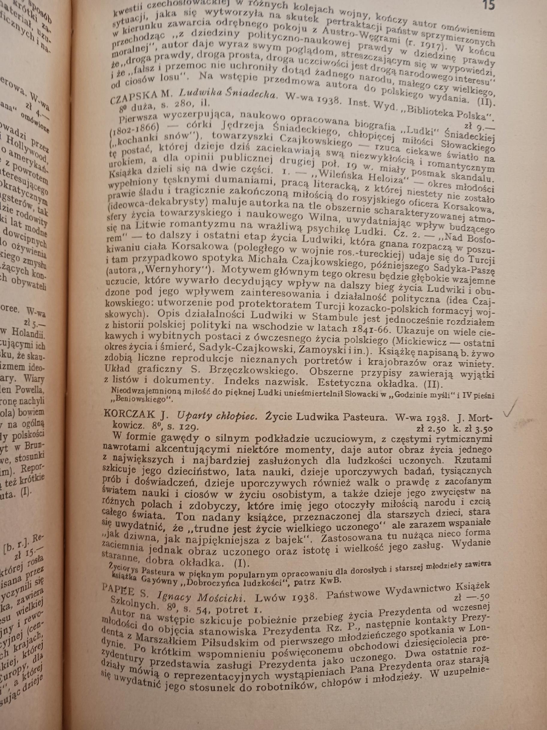 Przewodnik Literacki i Naukowy Rok I nr 1-5, Rok II nr 1-3 [1938 / 1939]