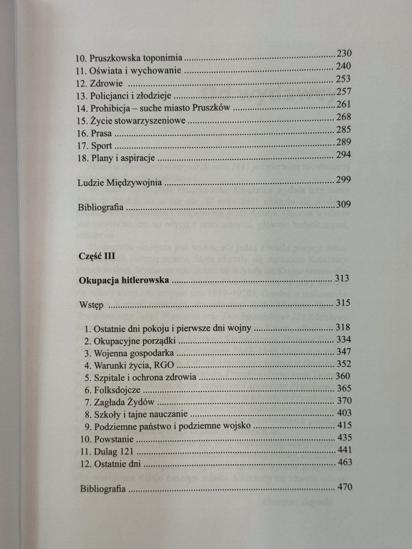 Historia Pruszkowa do roku 1945 Marian Skwara