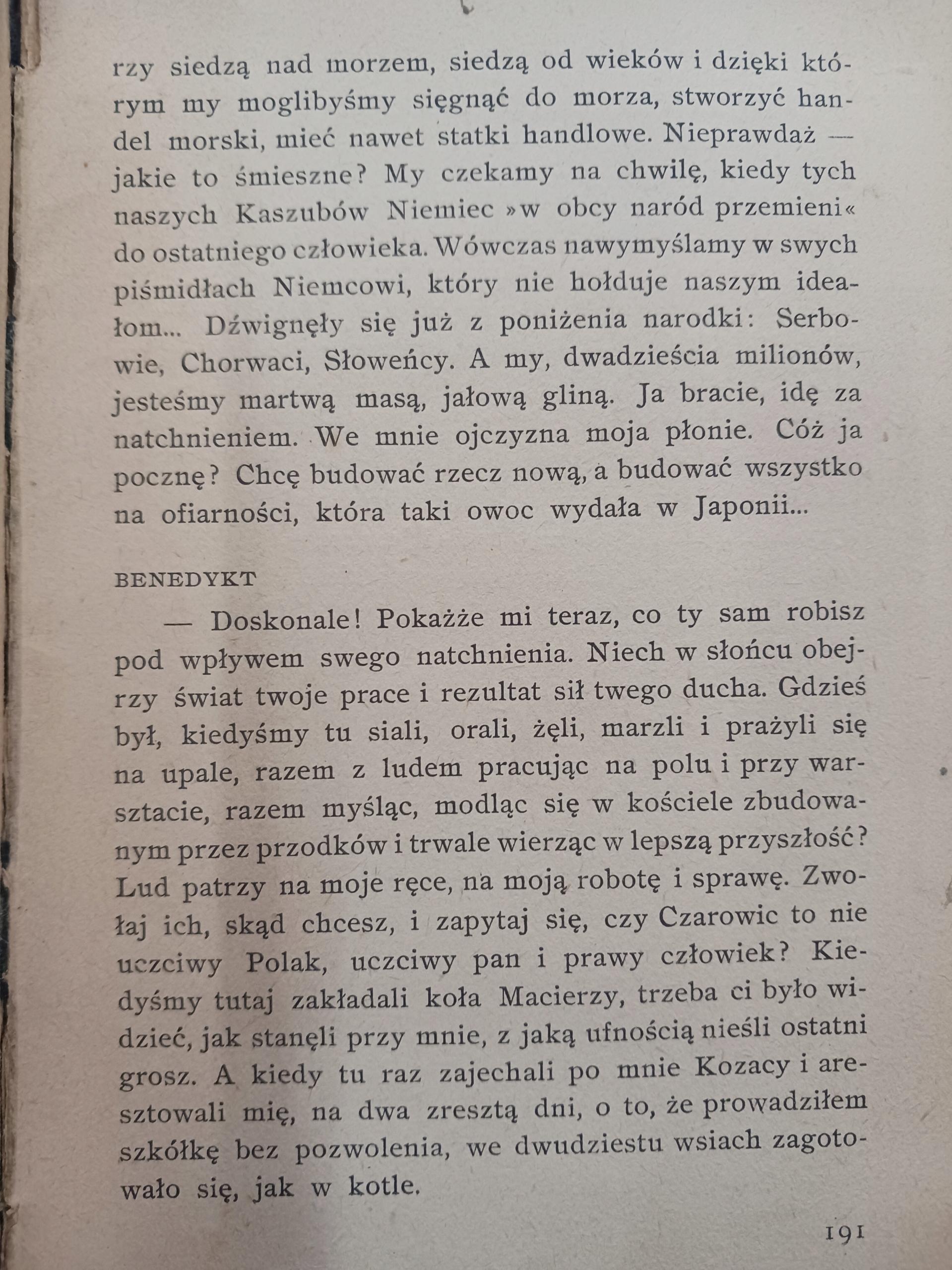 Róża Dramat niesceniczny Stefan Żeromski [wydanie z roku 1923]