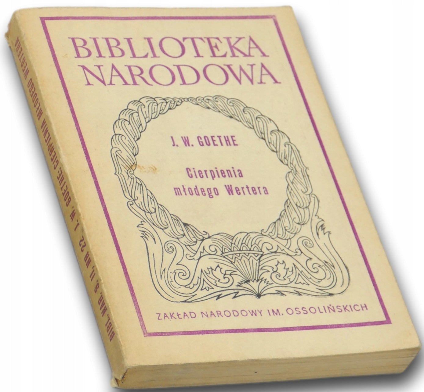 Cierpienia młodego Wertera - Jan Wolfgang Goethe [Biblioteka Narodowa]