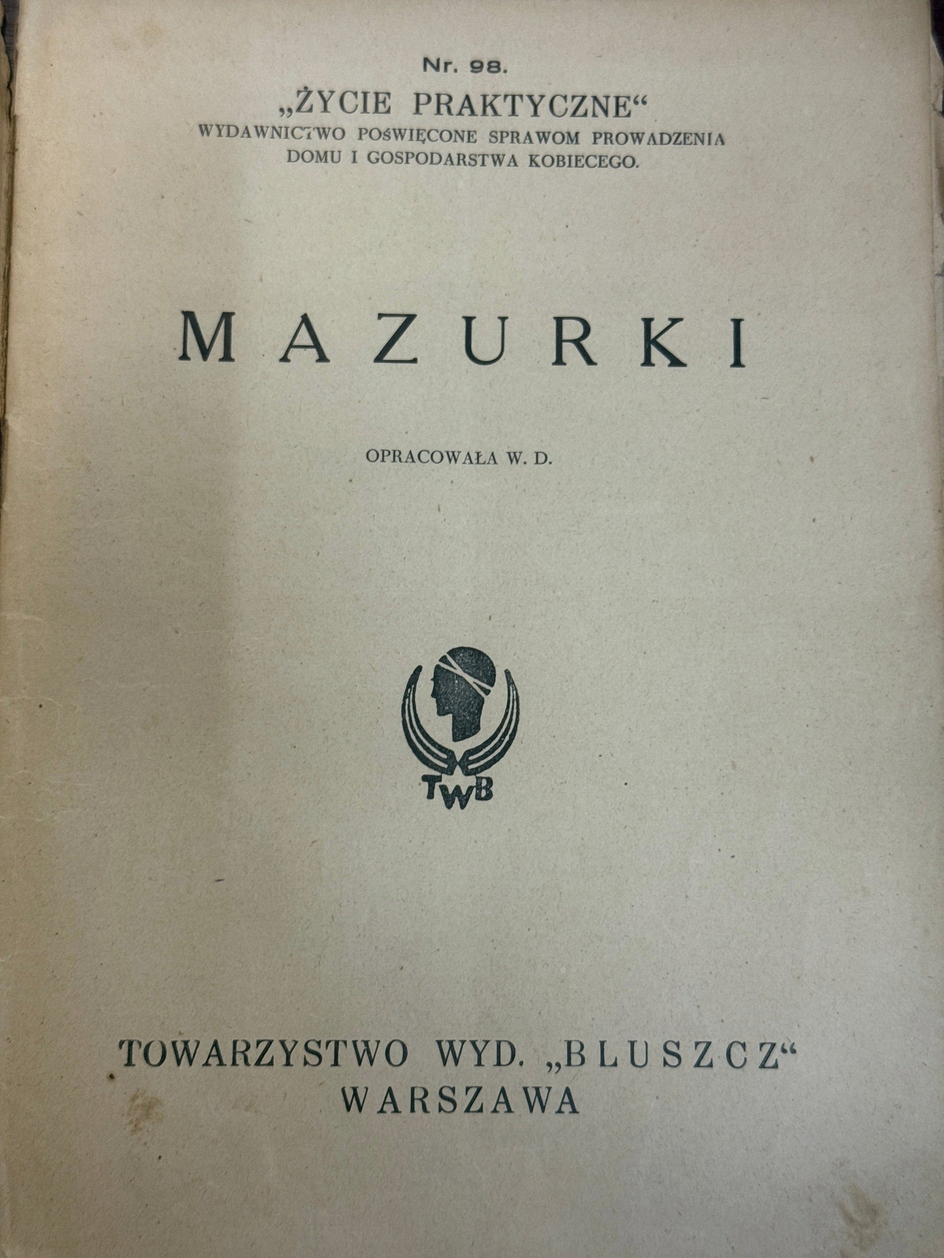 Mazurki Dobrzańska Wanda [1932]