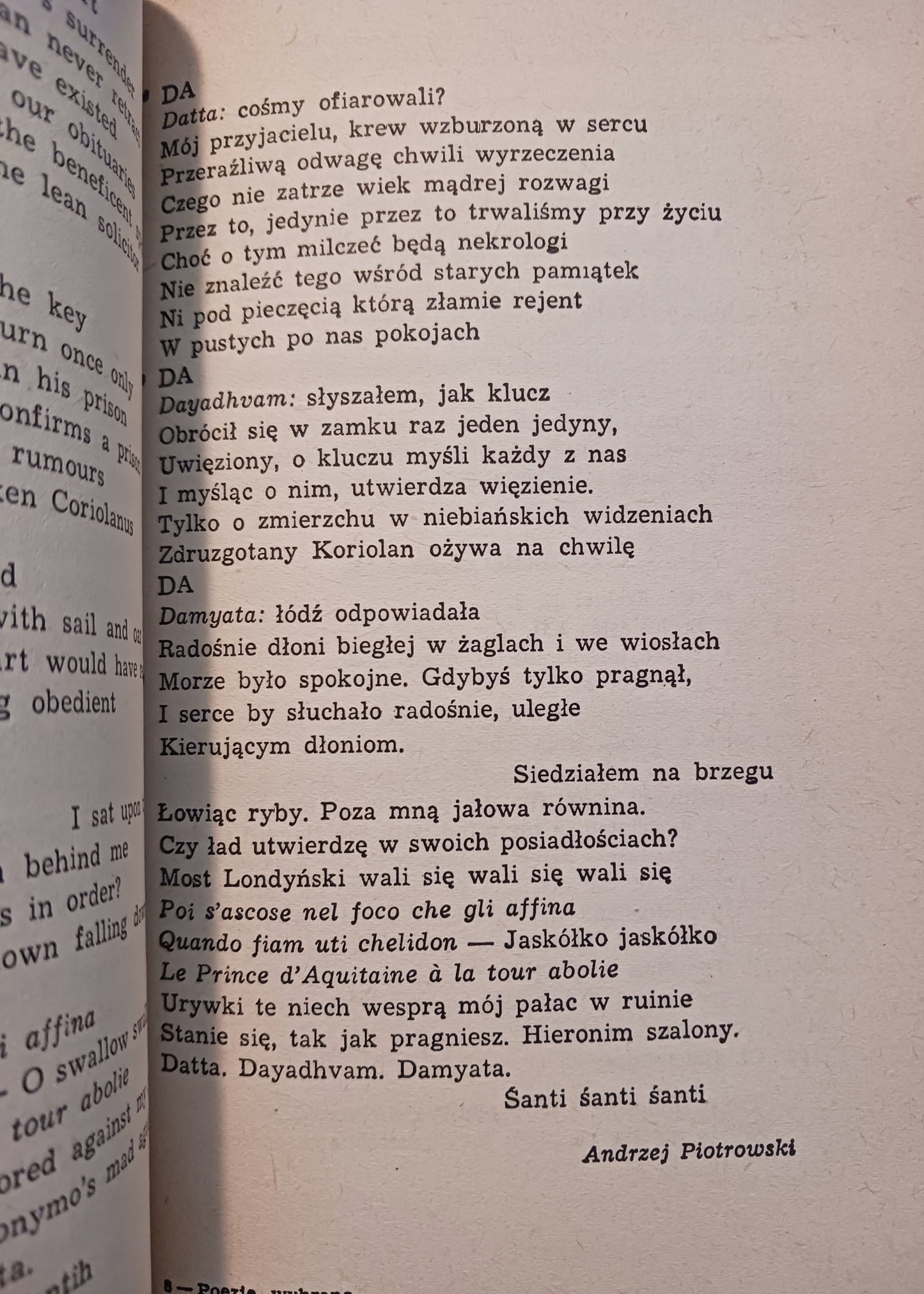 Poezje Wybrane T.S. Eliot