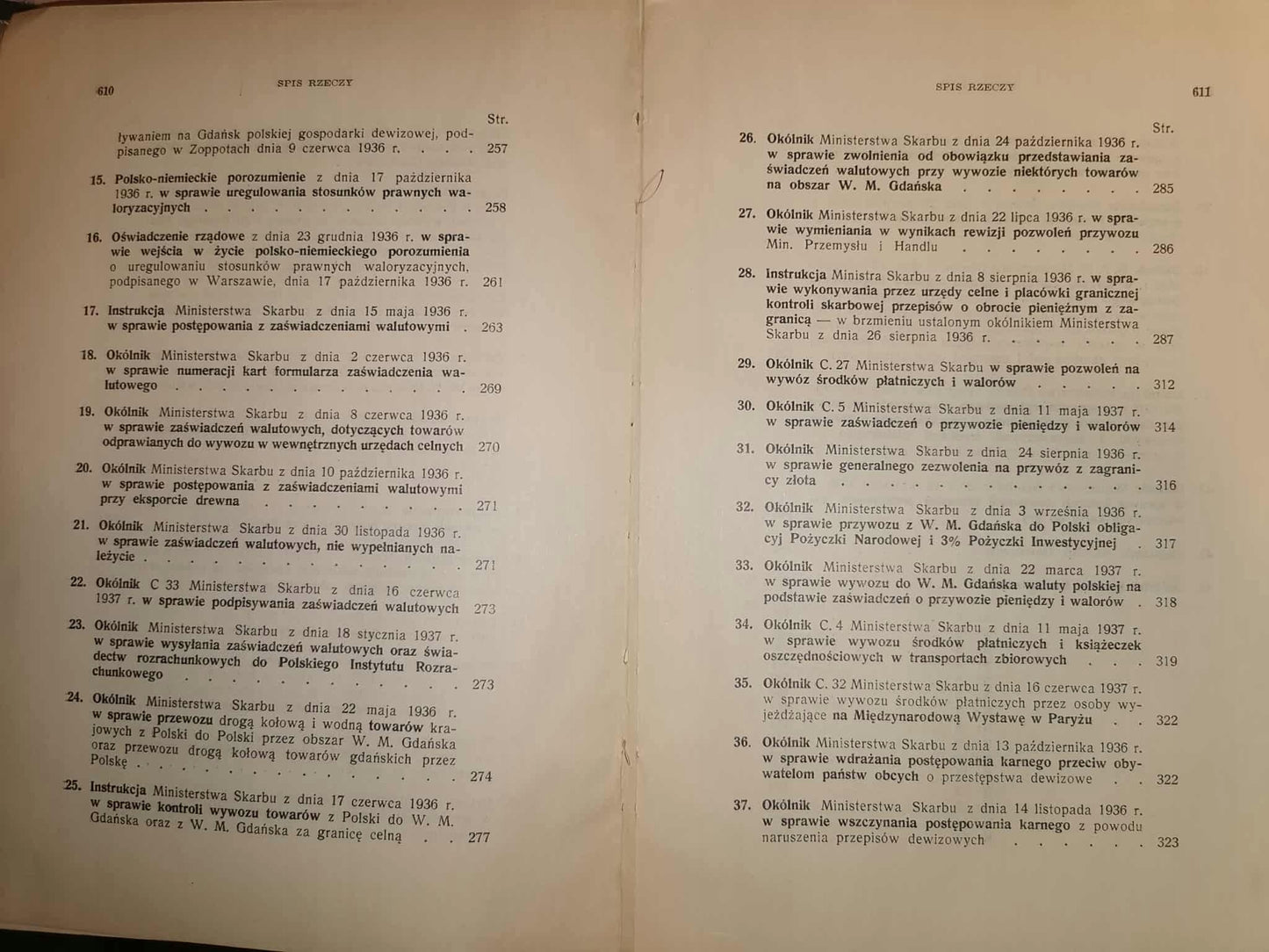 Polskie Ustawodawstwo Dewizowe [1937] [PRAWO PRZEDWOJENNE]