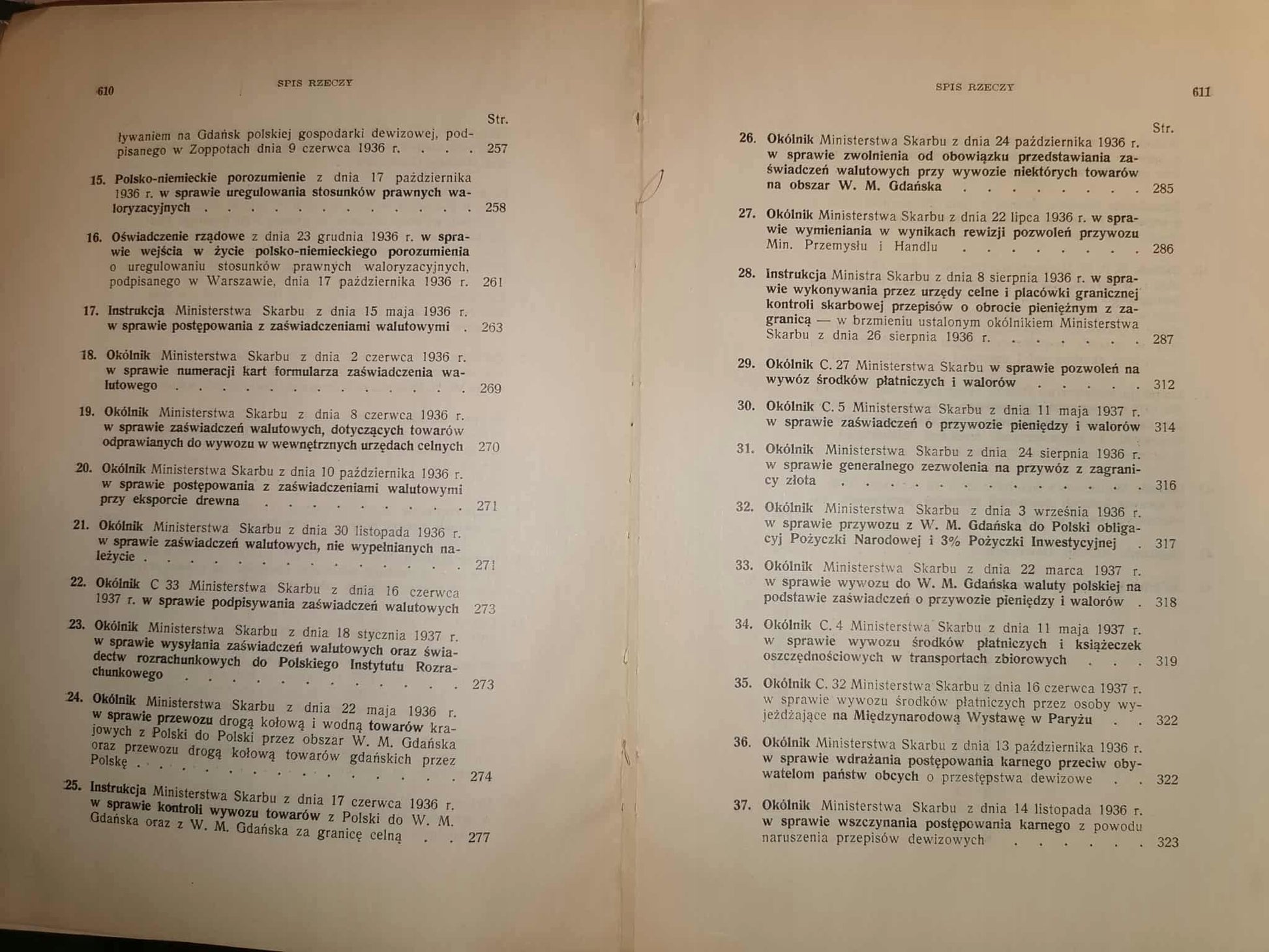 Polskie Ustawodawstwo Dewizowe [1937] [PRAWO PRZEDWOJENNE]