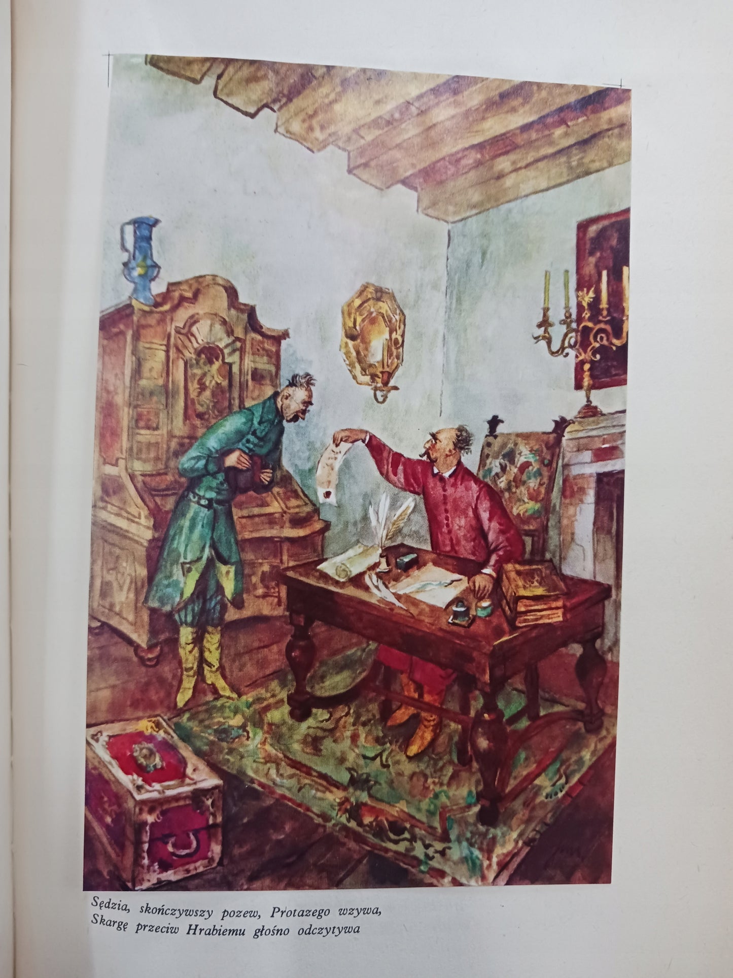 Pan Tadeusz Adam Mickiewicz [ilustracje J. M. Szancer]