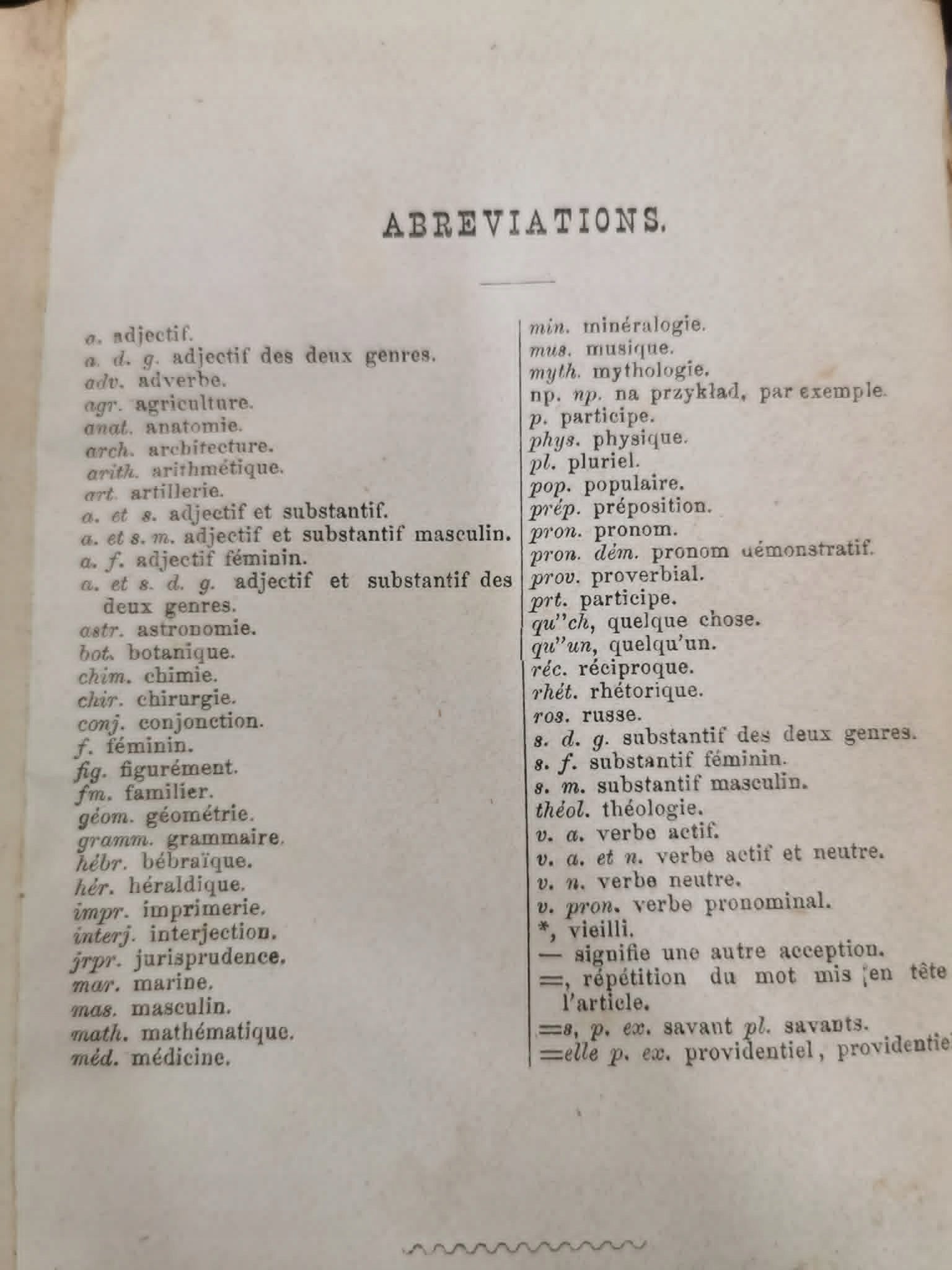 Dictionnaire Francais - Polonais/ Słownik francuzko - polski