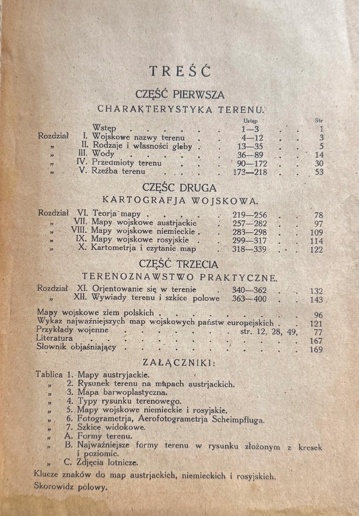 Terenoznawstwo i kartografja wojskowa Jerzy Lewakowski [1930]
