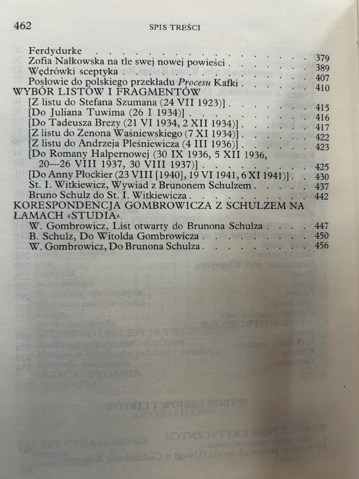 Opowiadania. Wybór esejów i listów - Bruno Schulz [Biblioteka Narodowa]