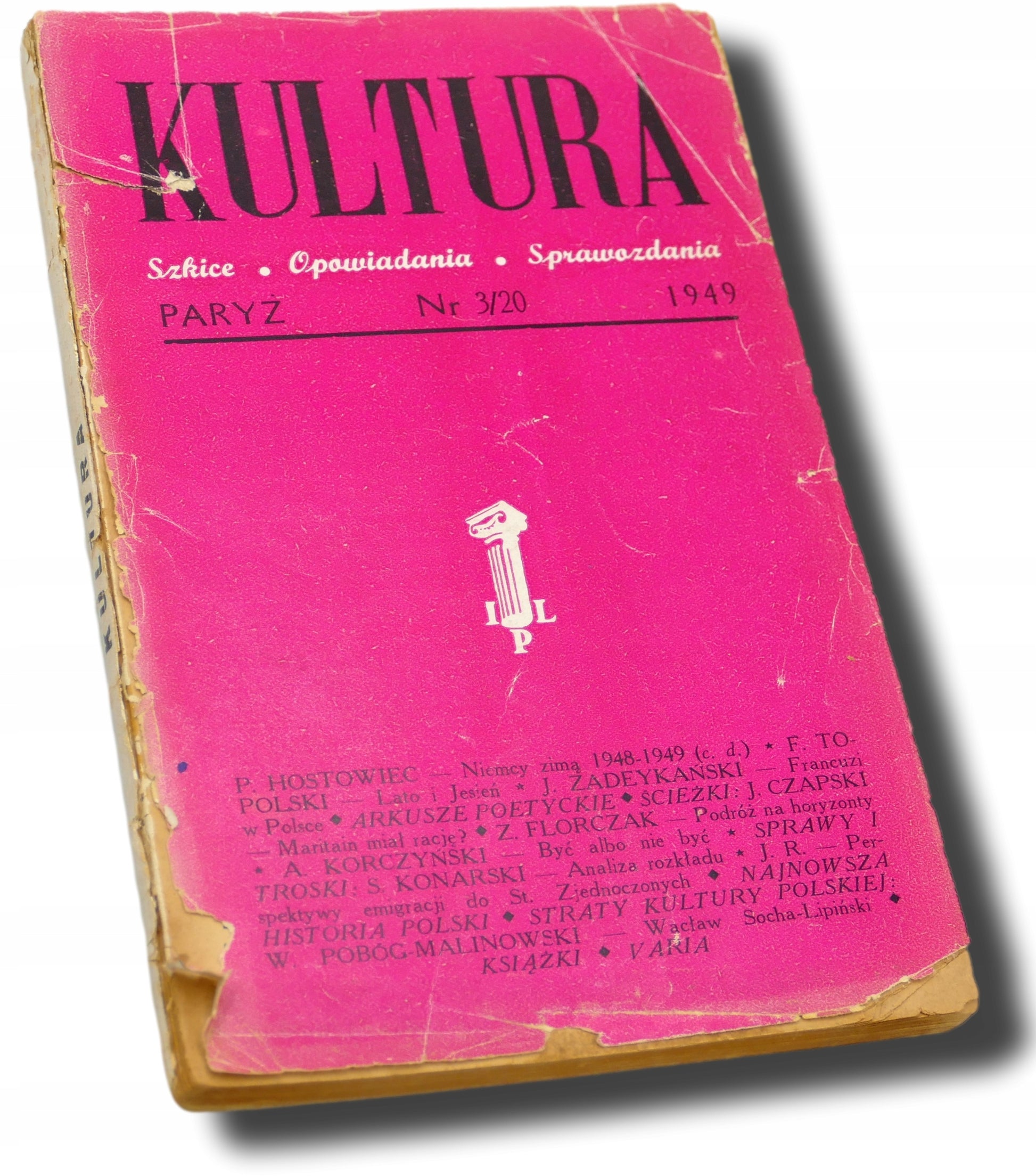 Kultura. Szkice, opowiadania, sprawozdania Nr 3/20 [Paryż 1949]