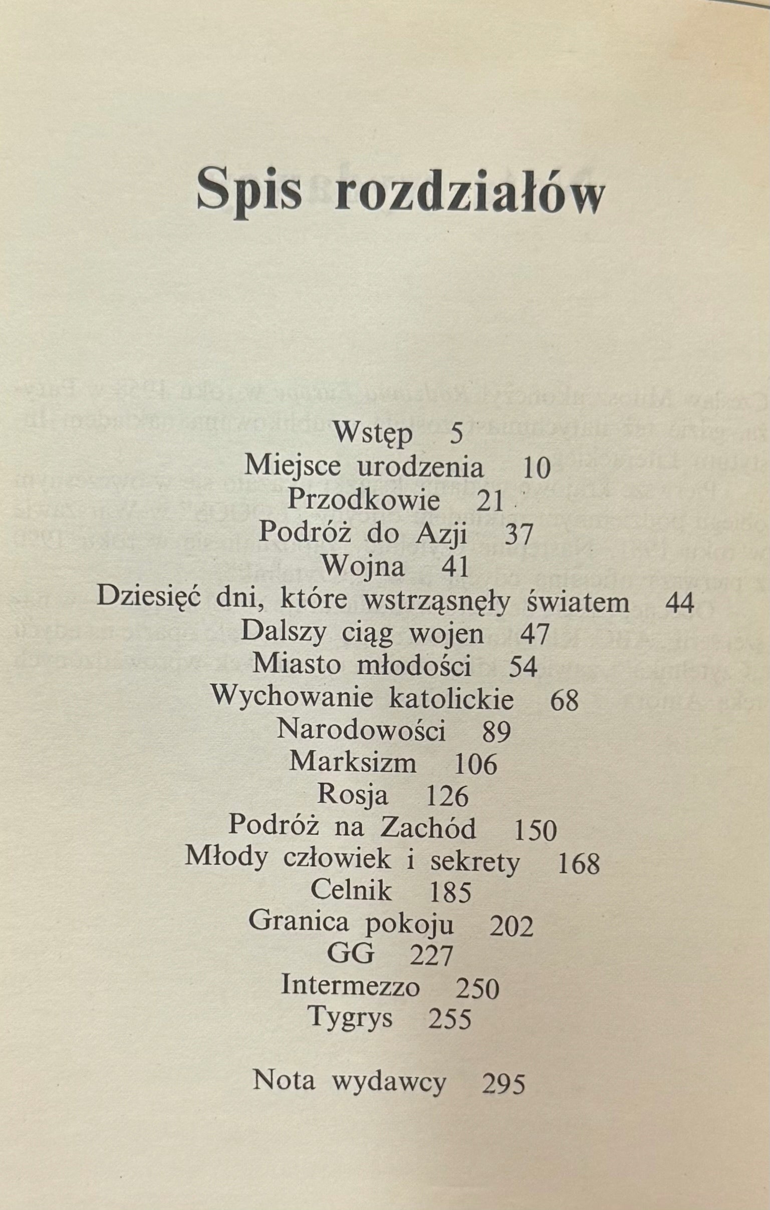 Rodzinna Europa Czesław Miłosz