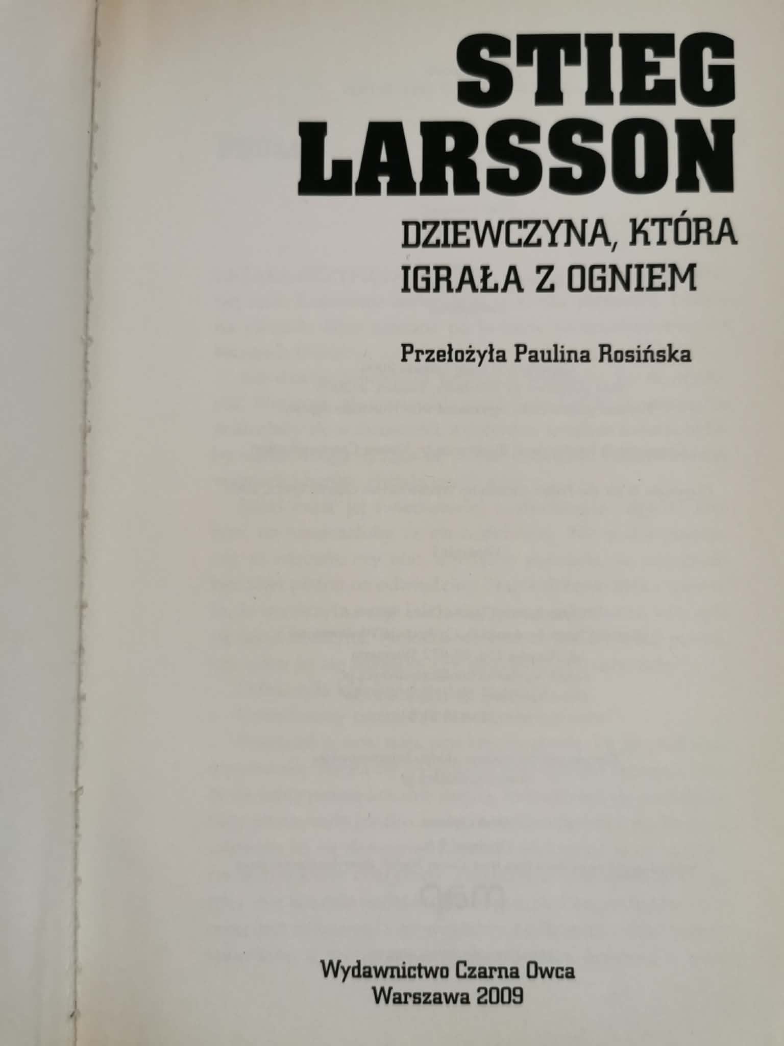 Saga Millenium komplet 6 książek S. Larssona i D. Lagercrantza