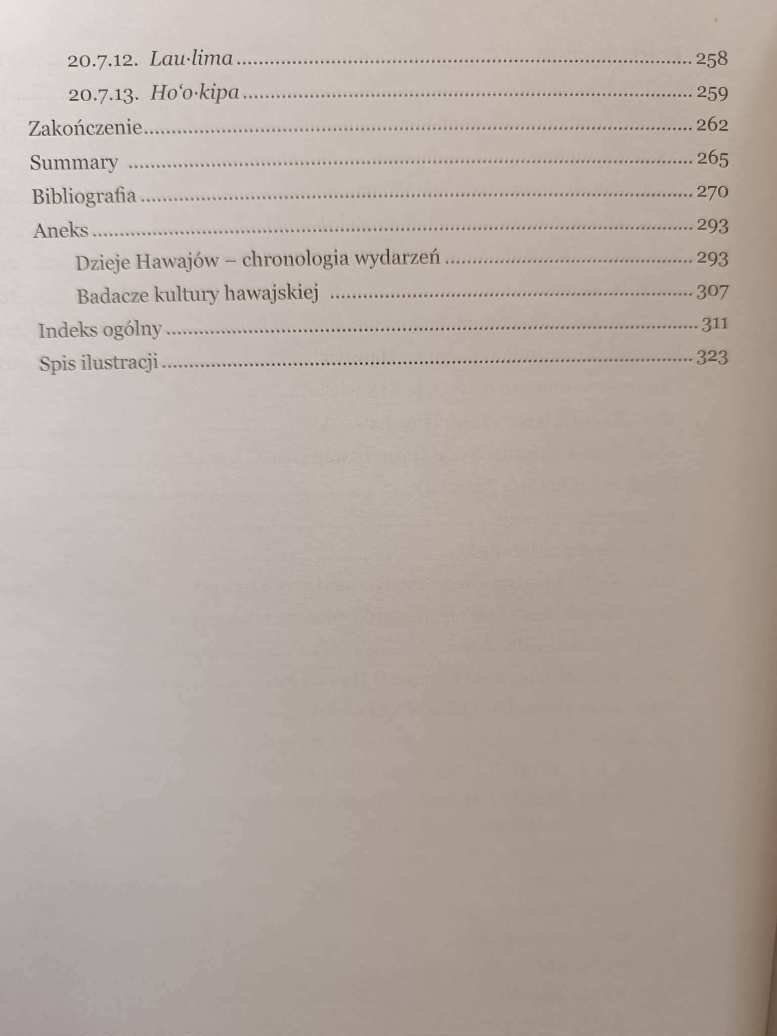Kultura hawajska, Tadeusz Szczerbowski