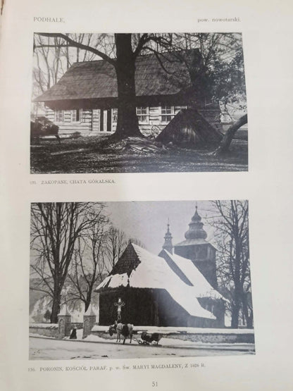 Materyały do architektury polskiej i wieś i miasteczko [1916]