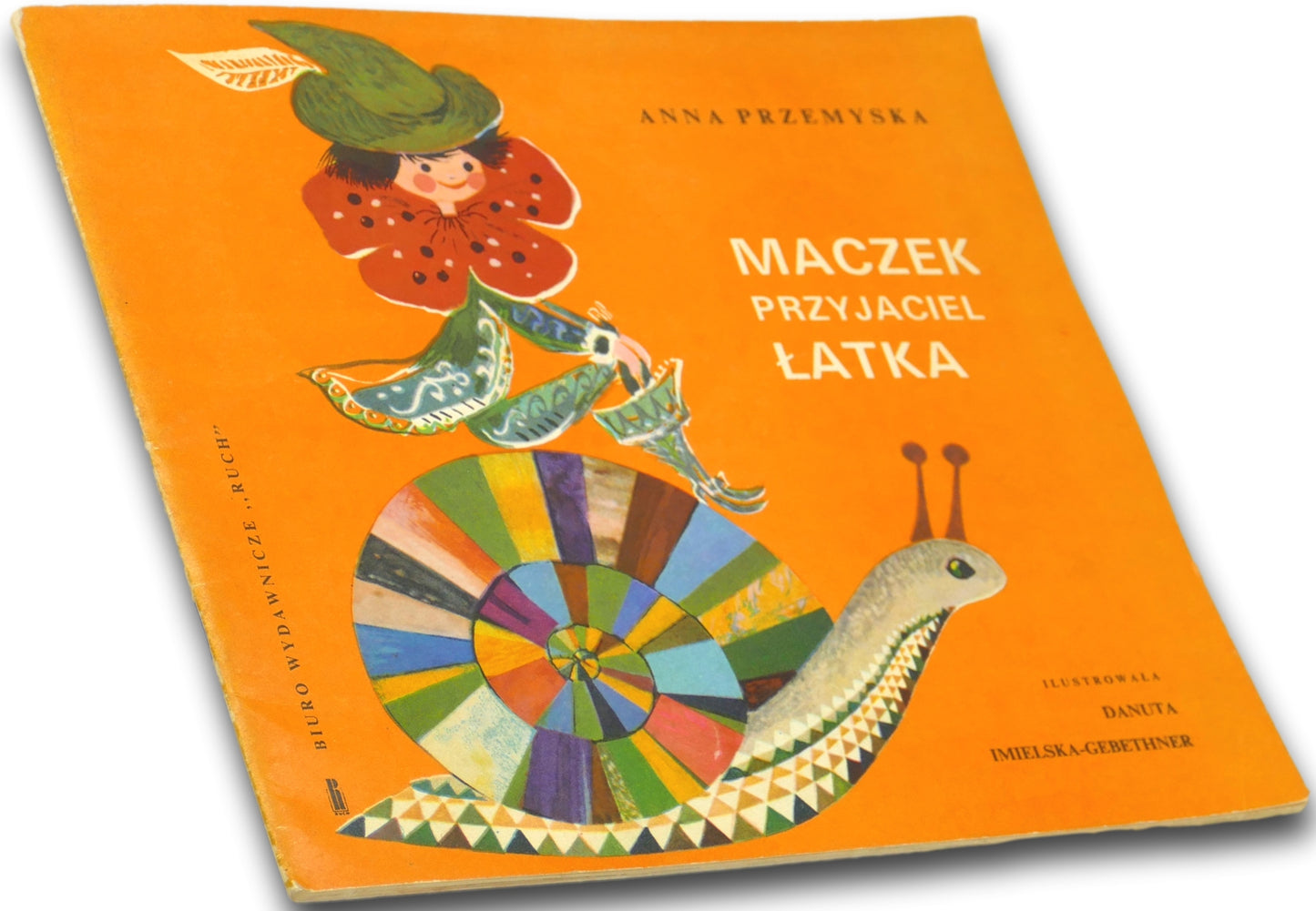 Maczek przyjaciel Łatka - Anna Przemyska [podpis ilustratorki, I wydanie]