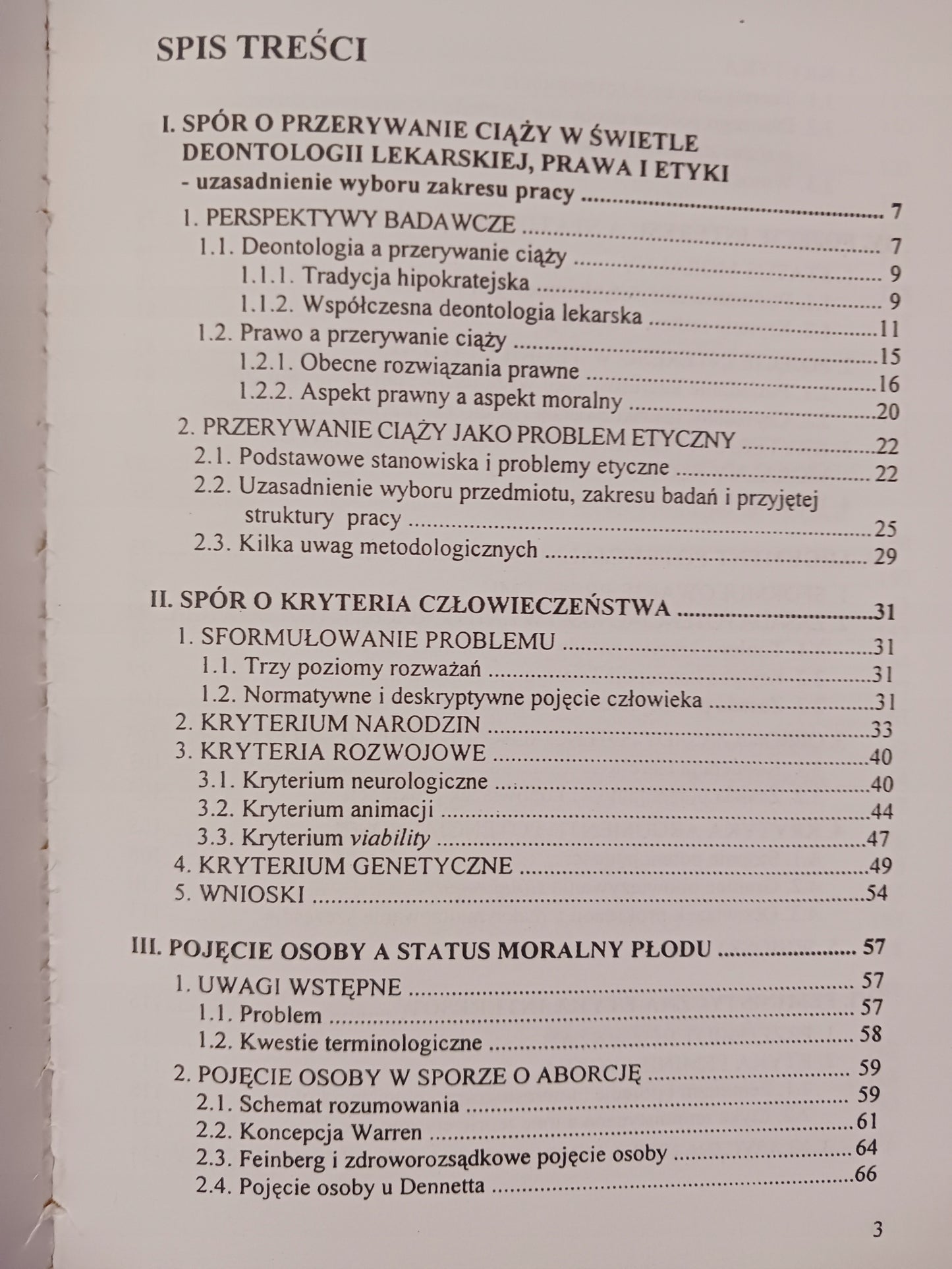 Aspekty etyczne sporu o przerywanie ciąży Alicja Przyłuska-Fiszer