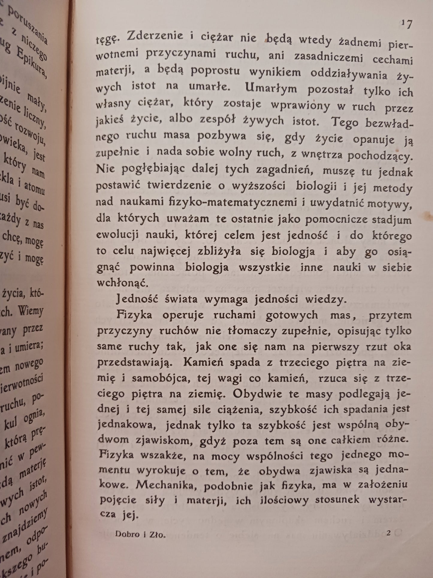 Dobro i zło. Studja etyczne Jerzy Kurnatowski [wydanie z roku 1907]