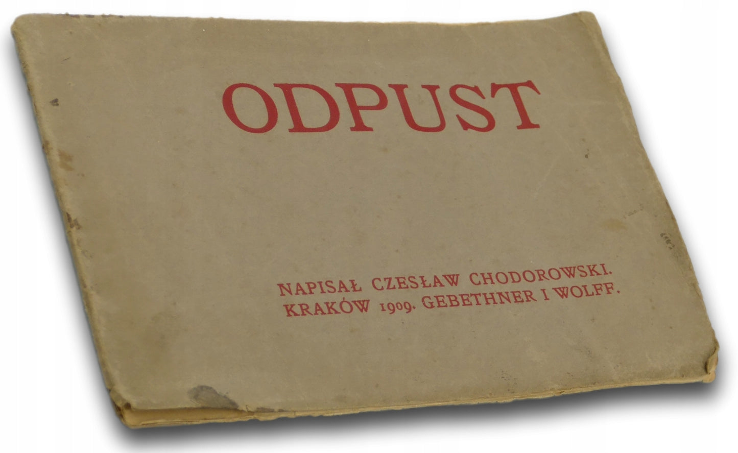 Odpust, Czesław Chodorowski [Kraków 1909]