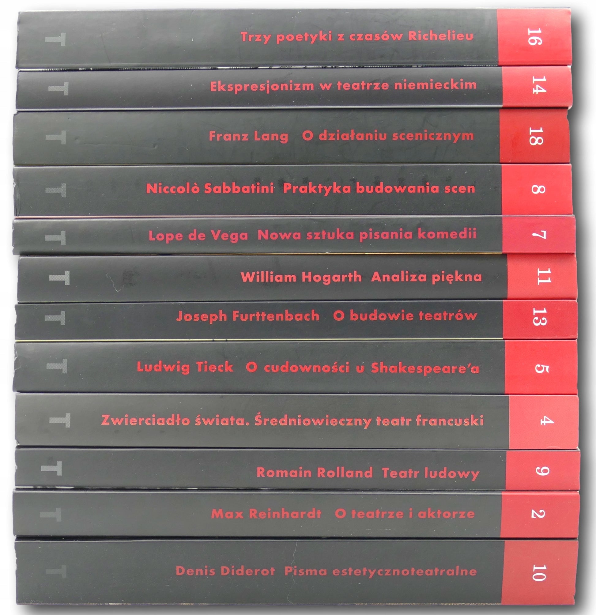 Theatroteka x12 Denis Diderot, Franz Lang, Romain Rolland, Max Reinhardt