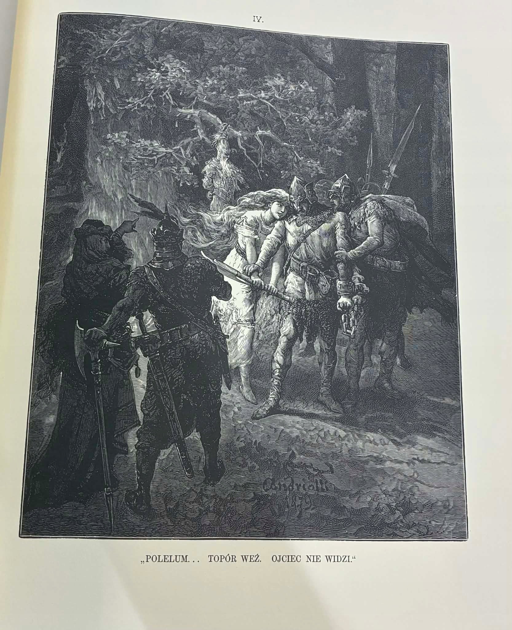 Lilla Weneda. Tragedya w pięciu.. Juliusza Słowackiego [Andriolli][Reprint]