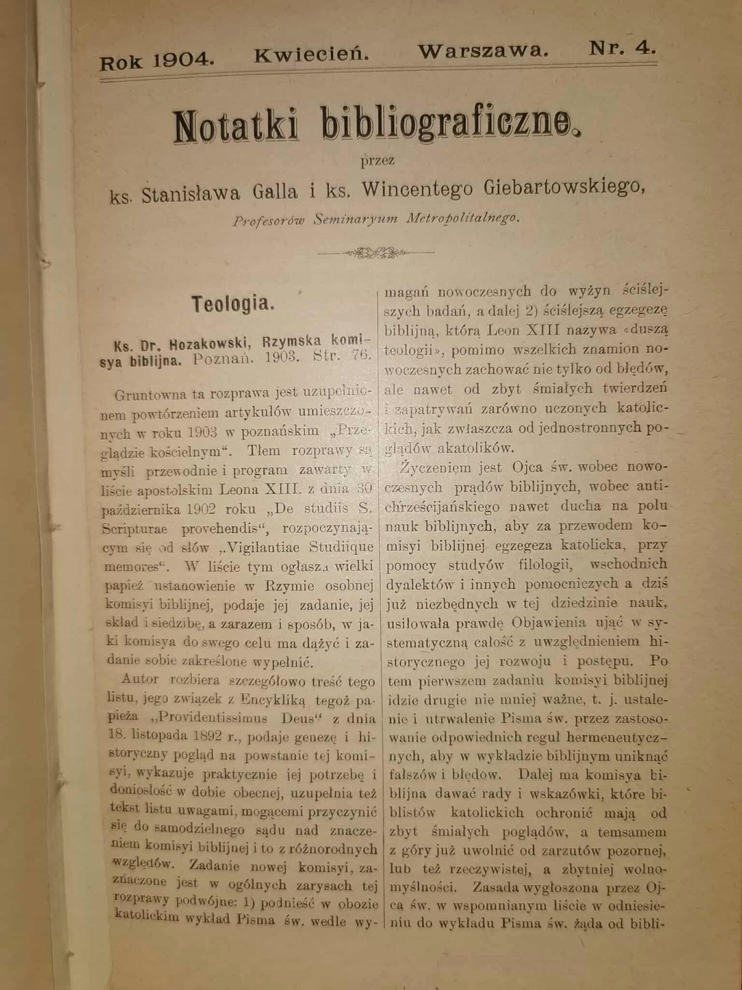 Literatura religijna w Polsce średniowiecznej, A. Brueckner [Warszawa 1904]