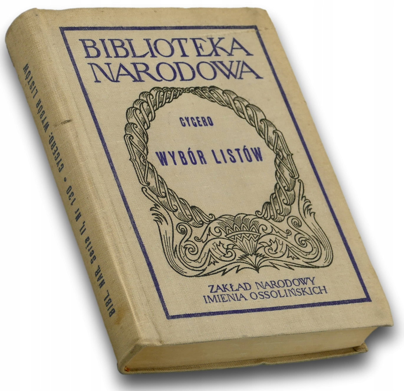 Wybór listów. Biblioteka narodowa Marek Tulliusz Cycero