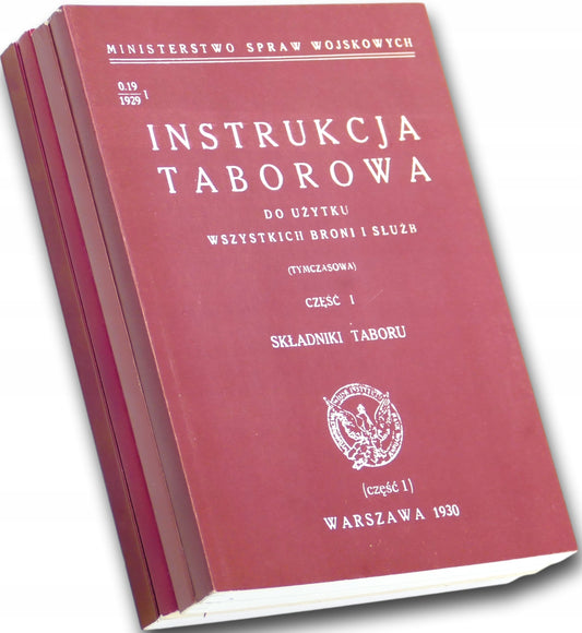 Instrukcja taborowa do użytku wszystkich broni i służb, T. 1-4 MON