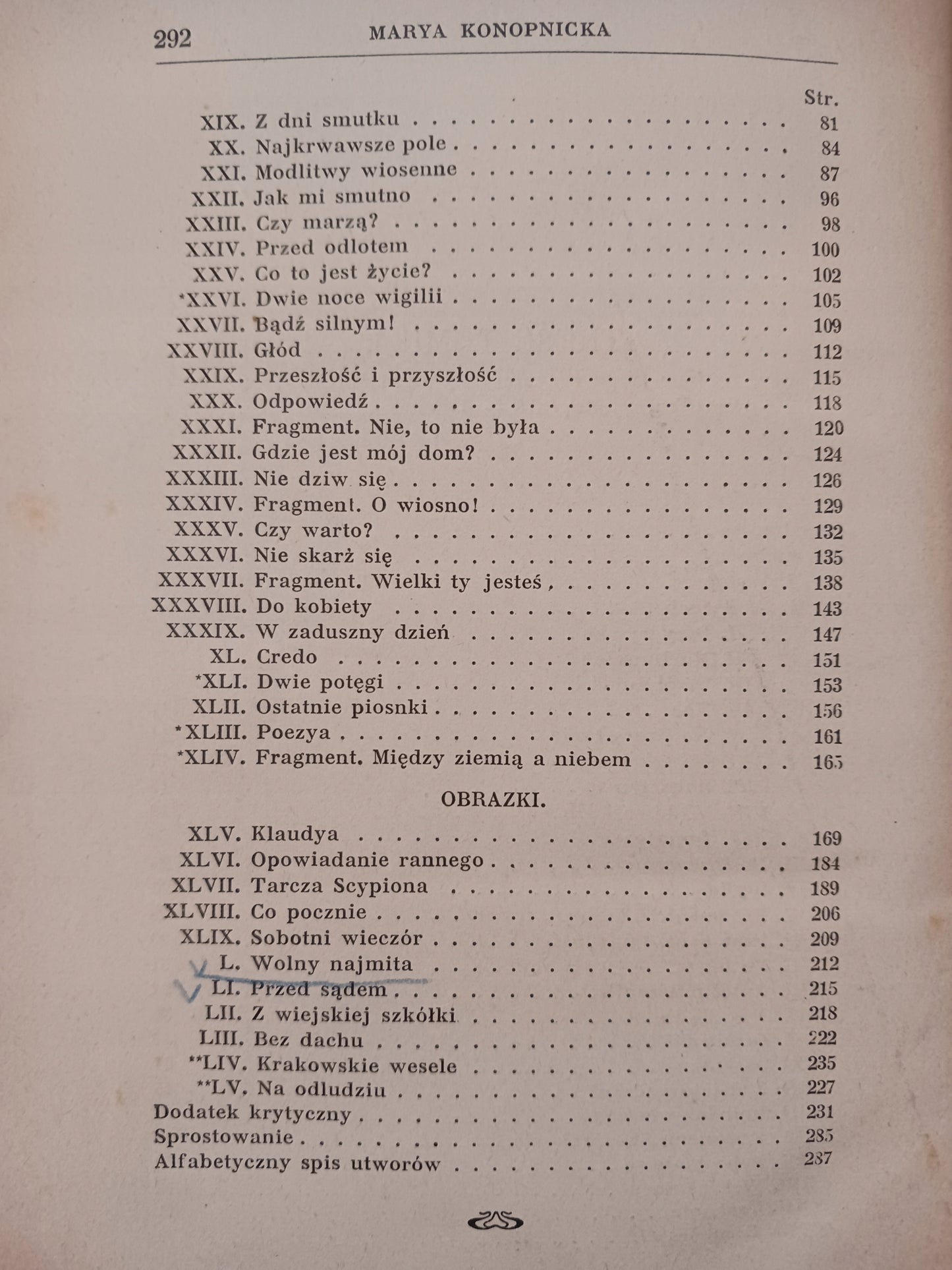 Marya Konopnicka Poezye Tom I opr. Jan Czubek [wydanie z roku 1915]