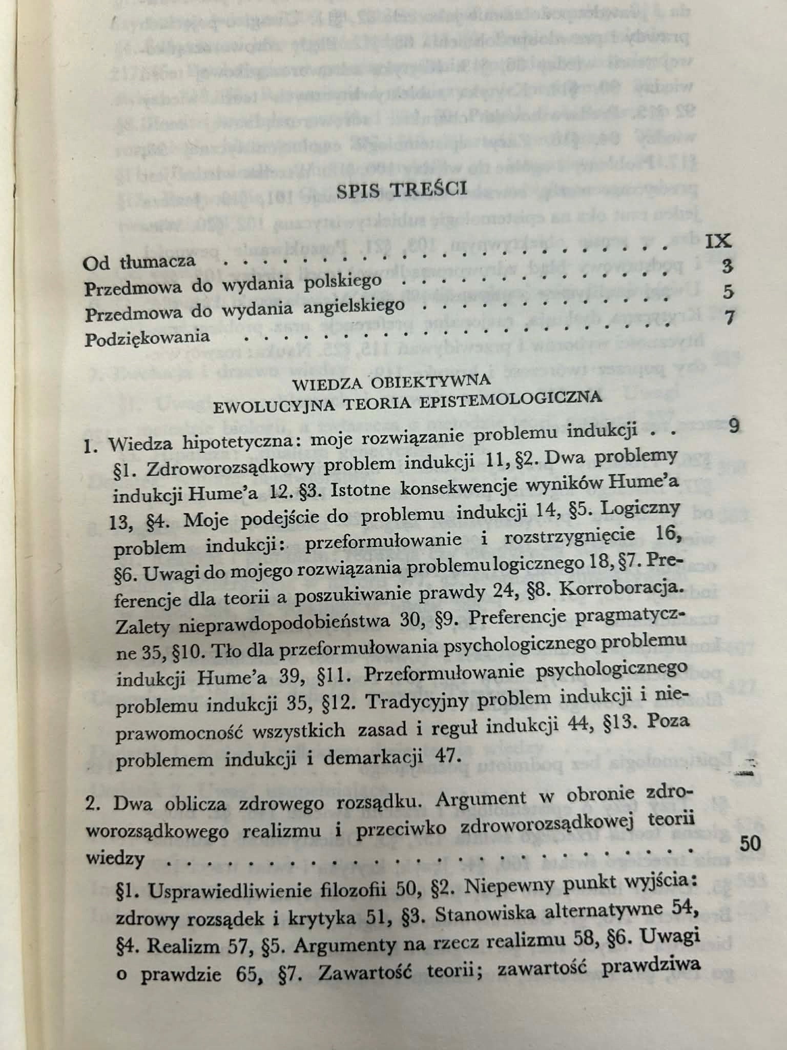 Wiedza obiektywna. Ewolucyjna teoria epistemologiczna - Karl Popper