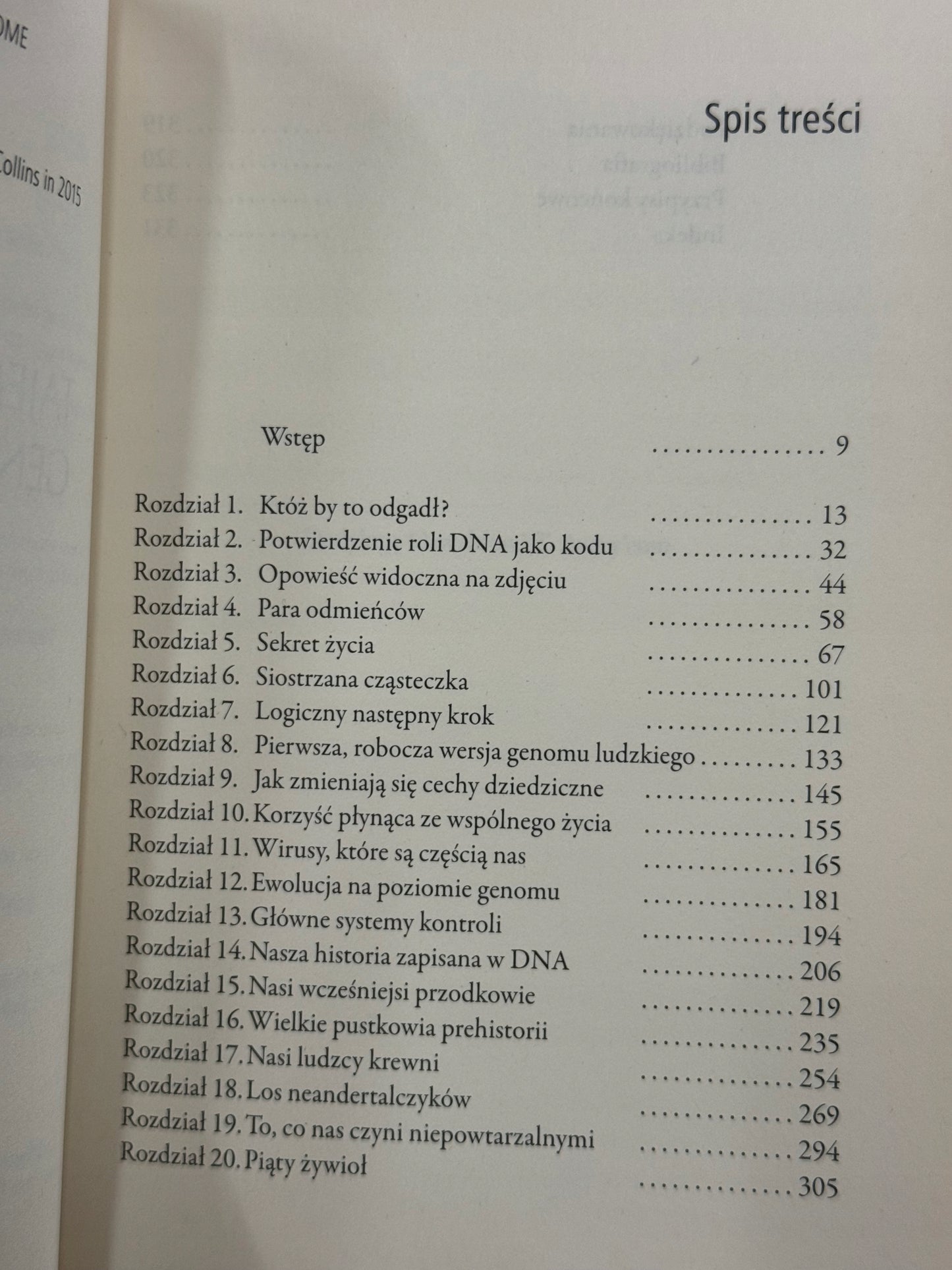 Tajemniczy świat genomu ludzkiego Frank Ryan