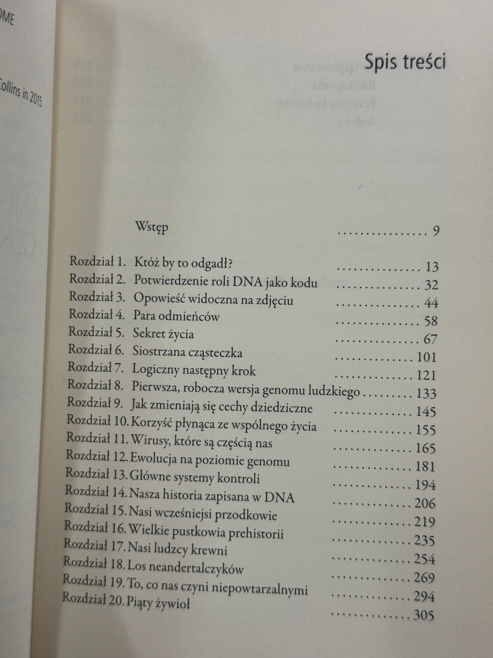Tajemniczy świat genomu ludzkiego Frank Ryan