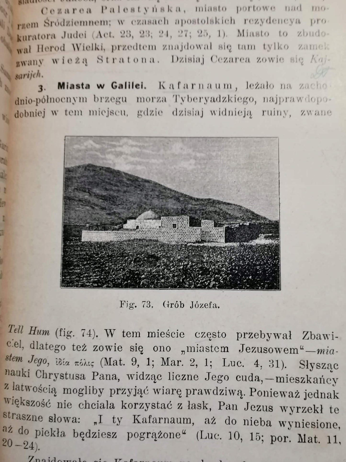 Archeologia Biblijna, ks. Aleksander Lipiński [książka przedwojenna 1911]