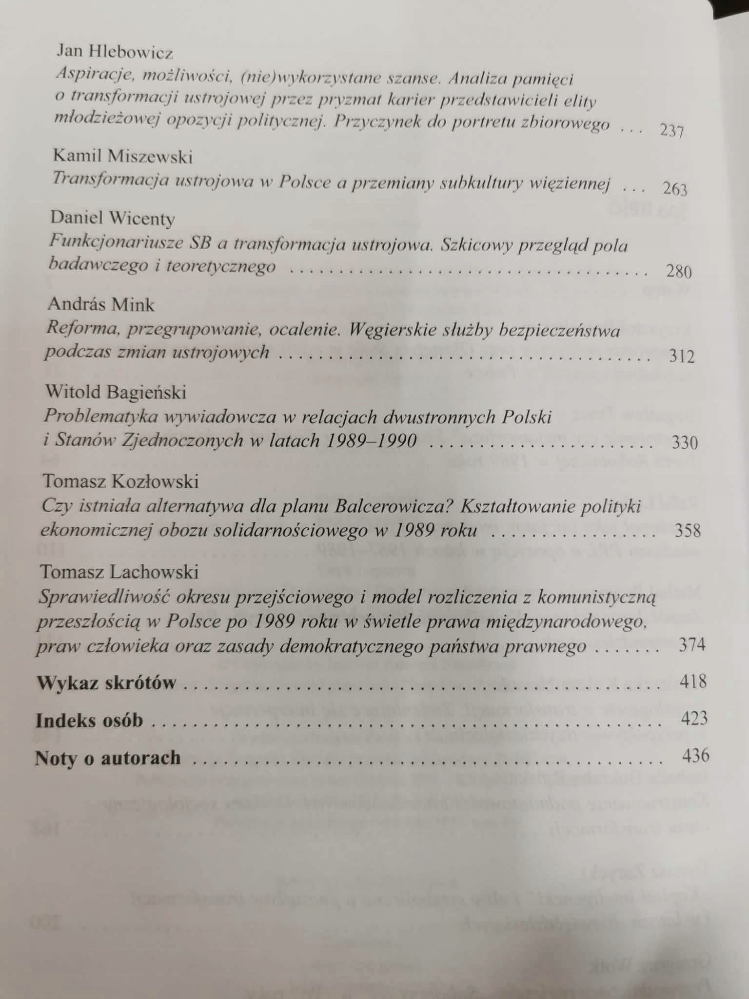 Transformacja ustrojowa w Polsce. Nowe perspektywy