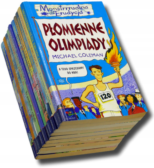 Monstrualna Erudycja x10 Płomienie Olimpiady M. Coleman, Fascynująca ... +