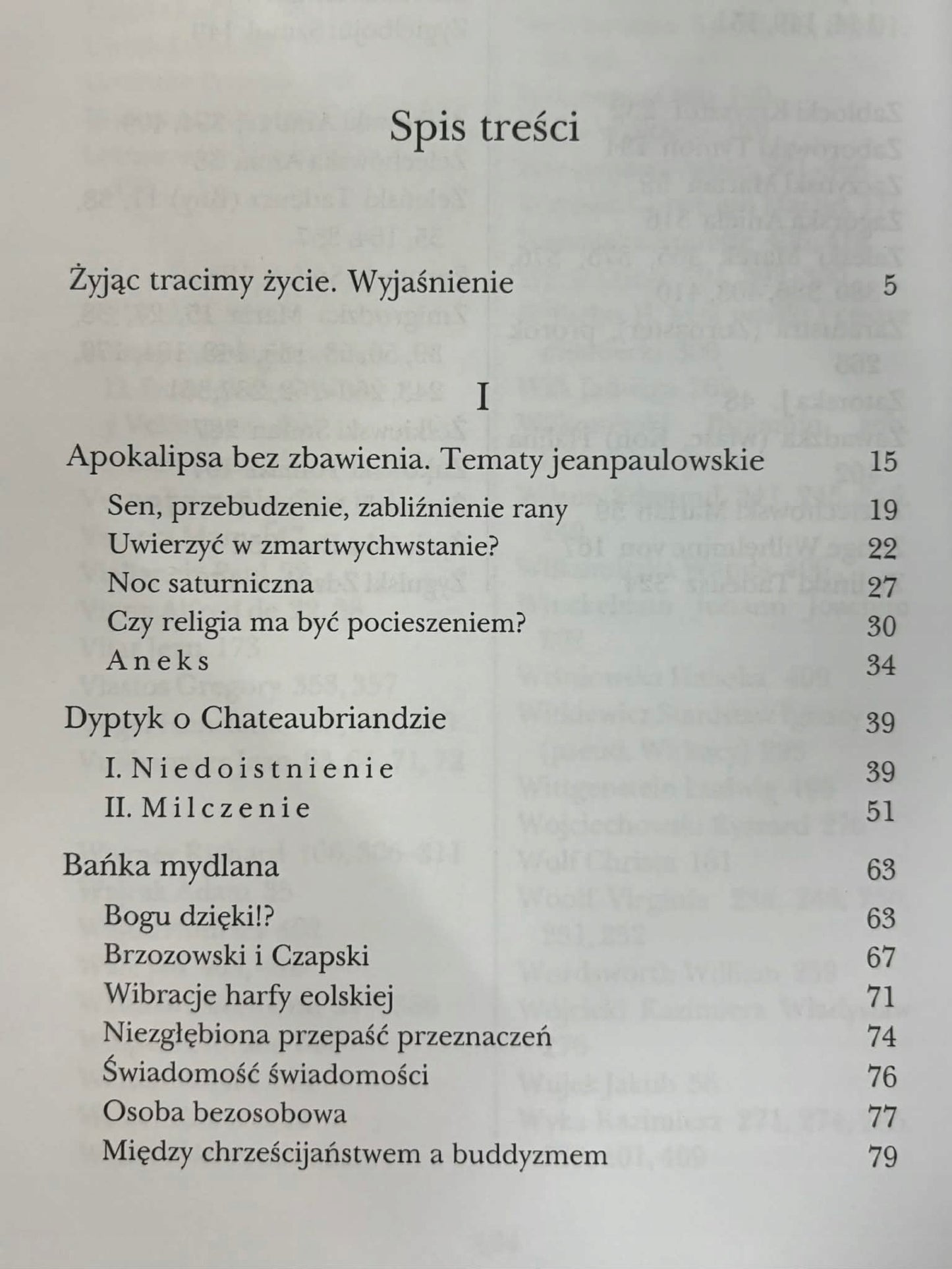 Żyjąc tracimy życie Maria Janion