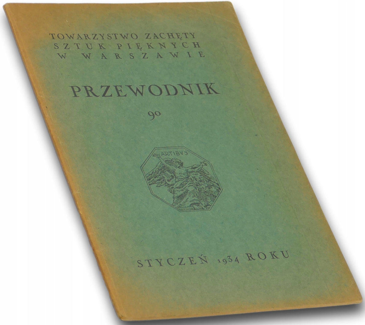 Przewodnik 90 - Towarzystwo Zachęty Sztuk Pięknych [1934 r.]