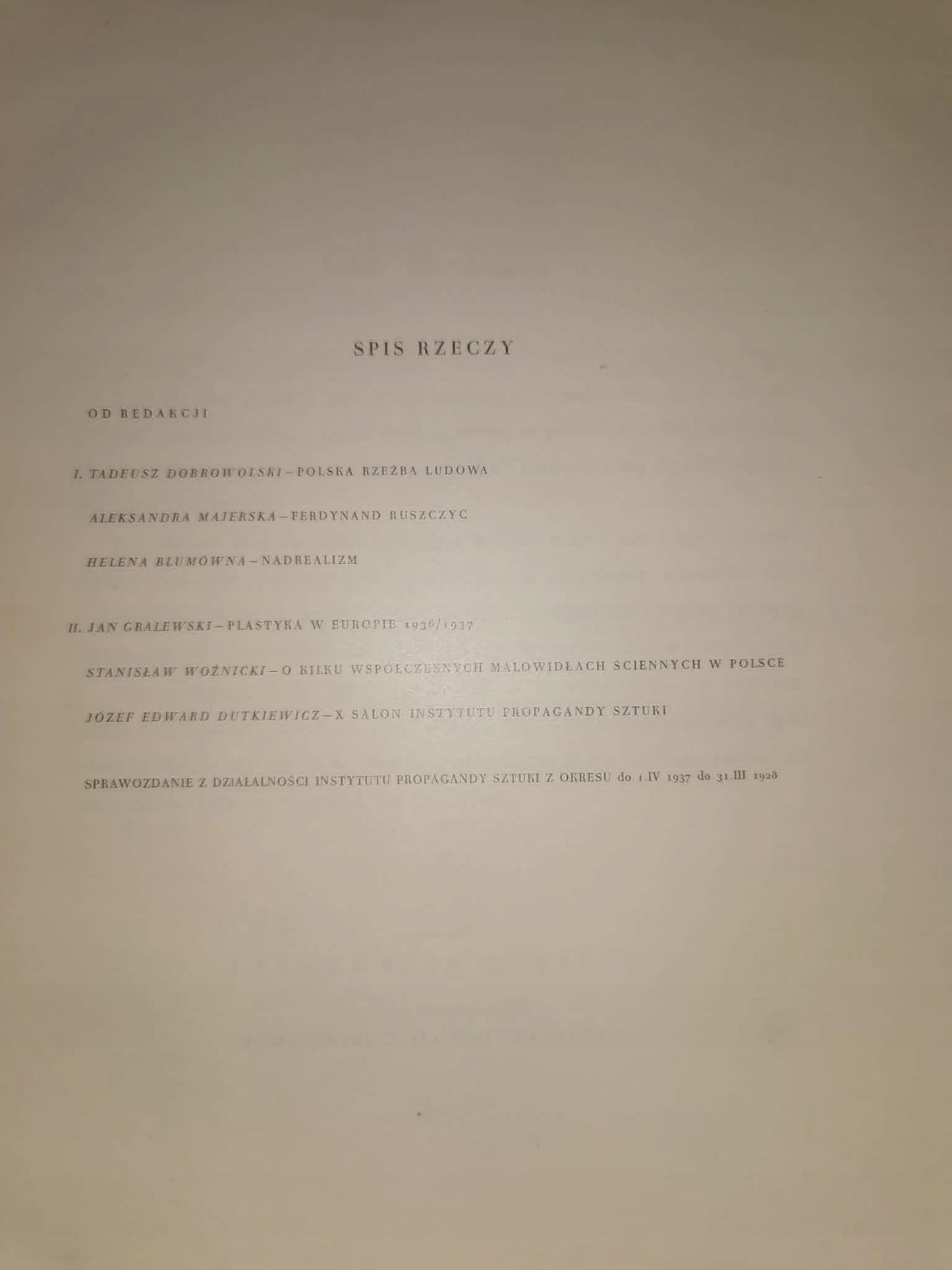 Nike. Kwartalnik poświęcony kulturze plastycznej [zeszyt I 1939]