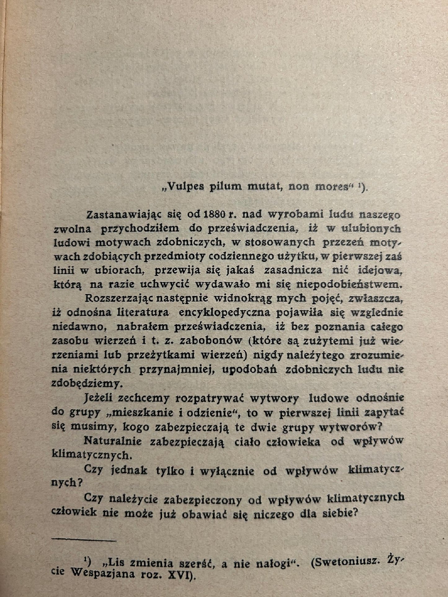 Nowe naukowe stanowisko pojmowania przejawów w dziedzinie ludoznawstwa 1910