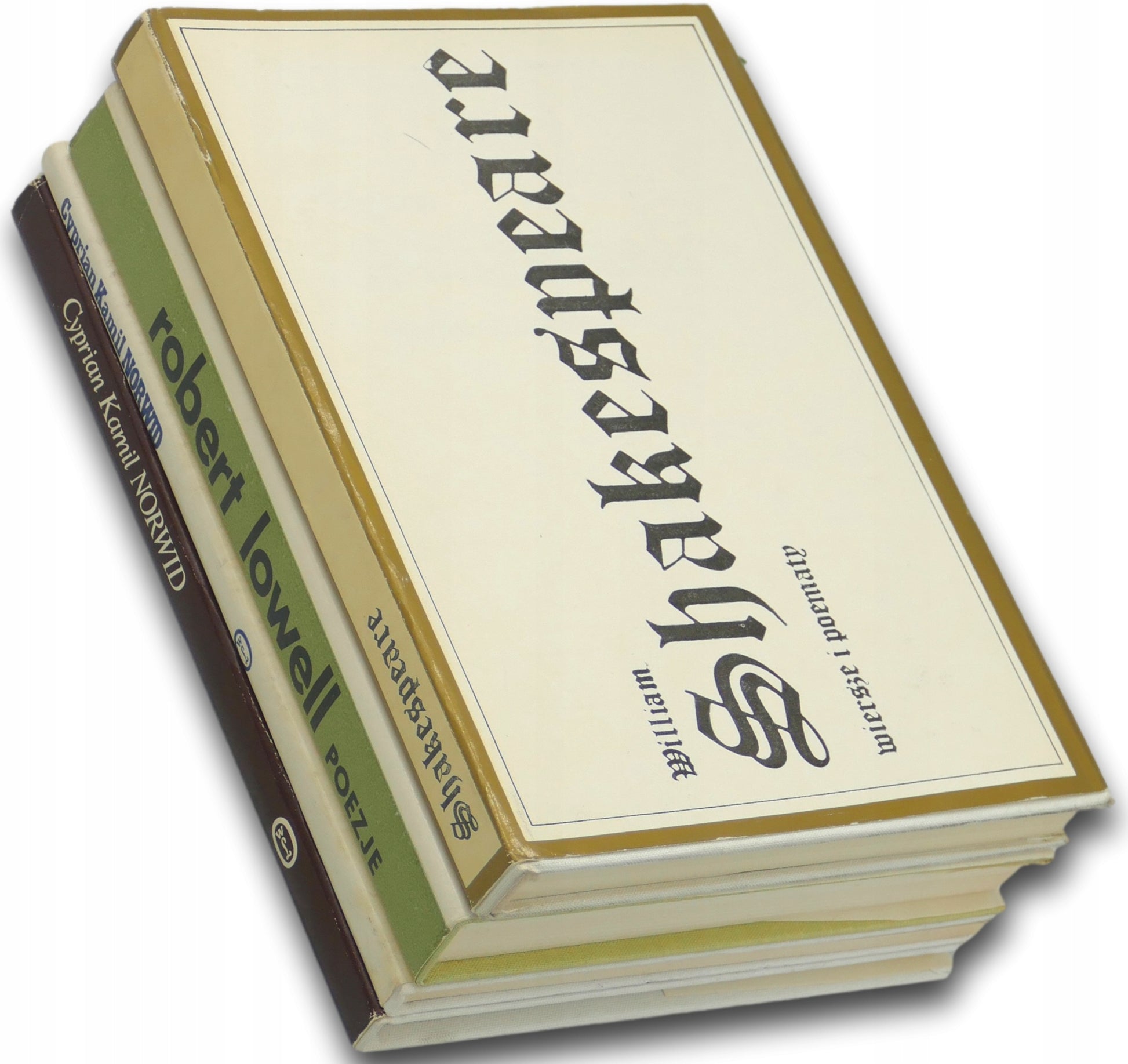 Poezja William Shakespeare, Robert Lowell, Cyprian Kamil Norwid [zestaw]