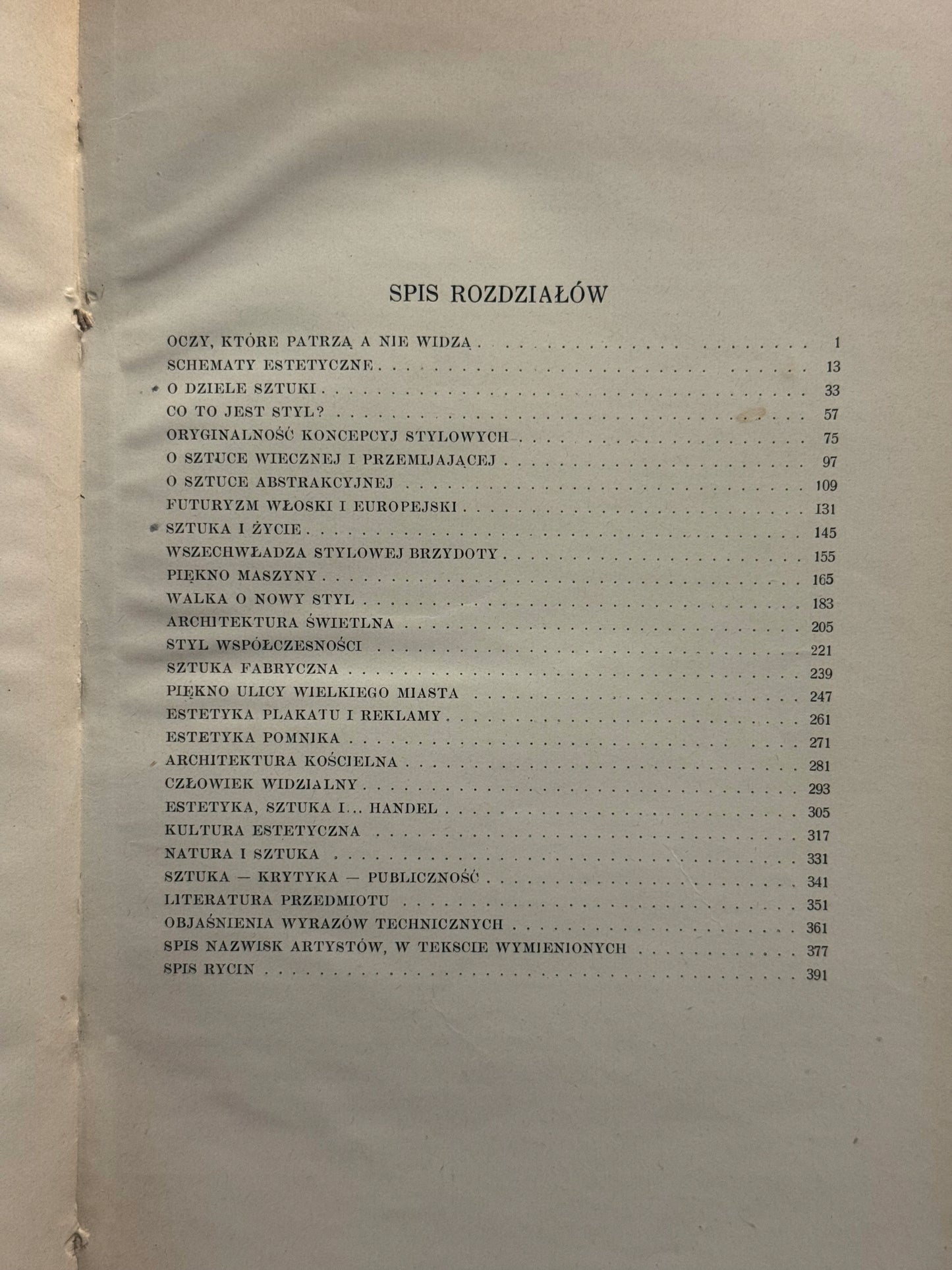 Estetyka życia codziennego Machniewicz Stanisław [Lwów 1934]