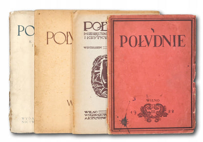 Południe. Miesięcznik poświęcony sztuce (...) 1921-1924 [4 zeszyty]