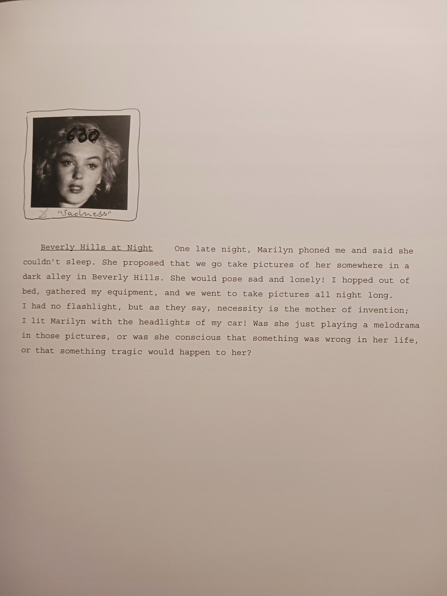 Andre De Dienes x2 Marilyn - Photographs, Marylin - Memoirs [zestaw]