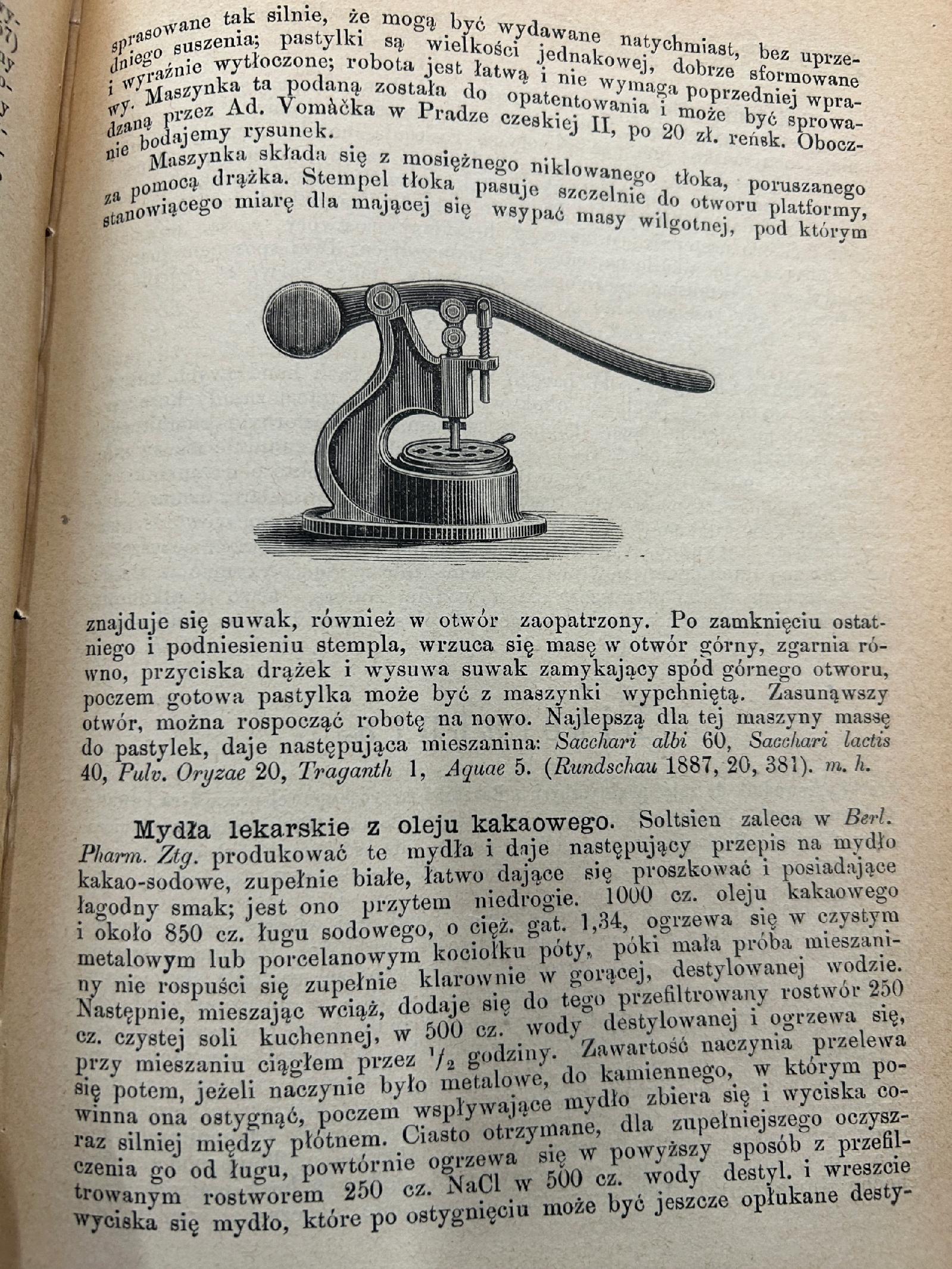 Wiadomości farmaceutyczne Tom XV - red. przez Kazimierza Wendę [1888 r.]